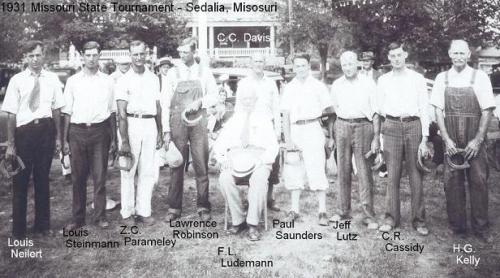 1931 Missouri State Tournament - Nov 2007 P.O.M.