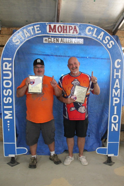 2023 09 01 State Doubles B 1st Place Mike Davault and Mark Kiser