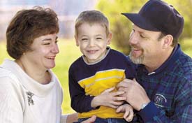 Melanie, Tanner,  Neal Straughn (2004) - April 2004 P.O.M.