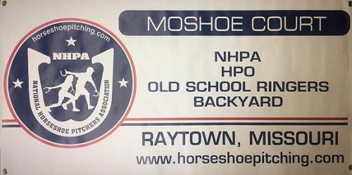 NHPA - HPO - BACKYARD Banner - Horseshoe Pitching COVID-19 Style - April 2020 P.O.M.