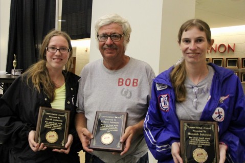 Sara, Bob  Hannah Johnson - Feb 2015 P.O.M.