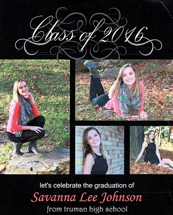 Savanna Johnson - Feb 2016 P.O.M.