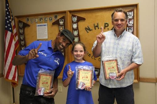 Steve Johnson, Sadie Wolken,  Steve Bruemmer - June 2017 P.O.M.